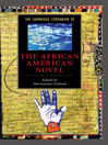 The Cambridge Companion to the African American Novel@
